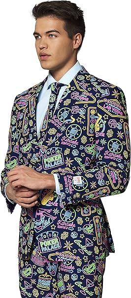 Amazon.co.jp: OppoSuits SUIT メンズ US サイズ: 36 カラー: ブラック