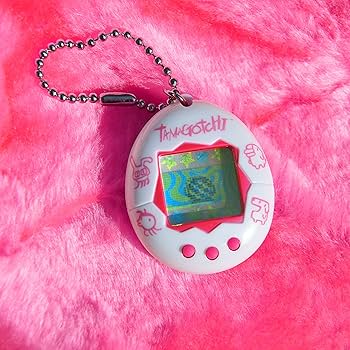 Amazon | たまごっち電子ゲーム、白/ピンク | ハンドヘルドゲーム