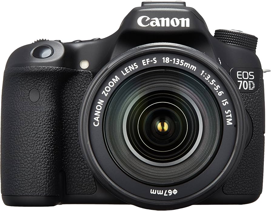 Amazon.com : Canon EOS 70D Digital SLR Camera with 18-135mm STM