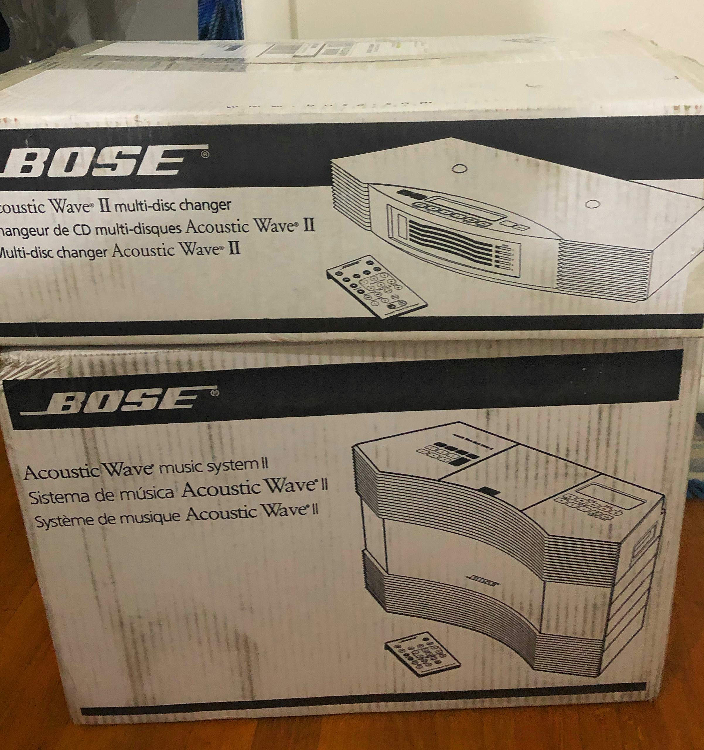 Bose Acoustic Wave Music System II + Acoustic Wave System II 5-CD
