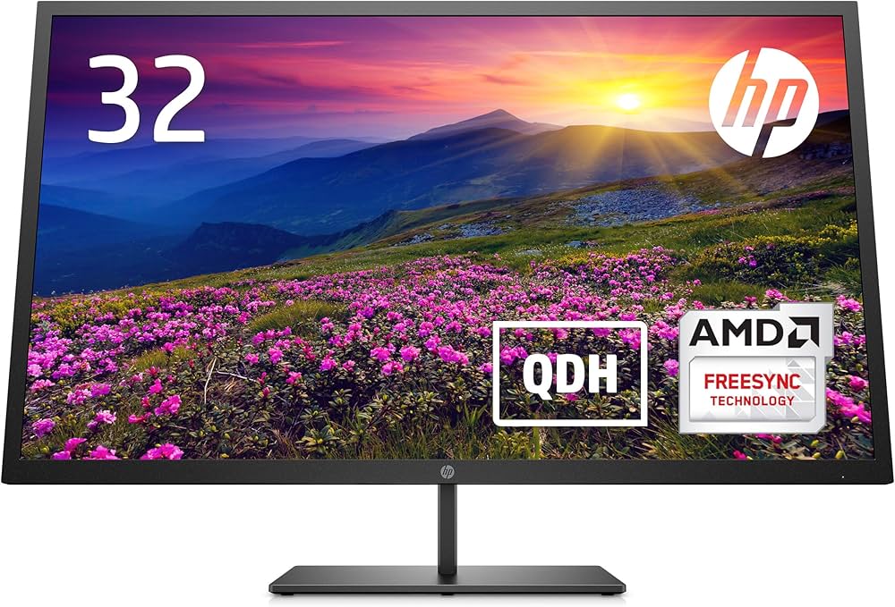 Amazon.co.jp: HP モニター 32インチ ディスプレイ QHD 解像度