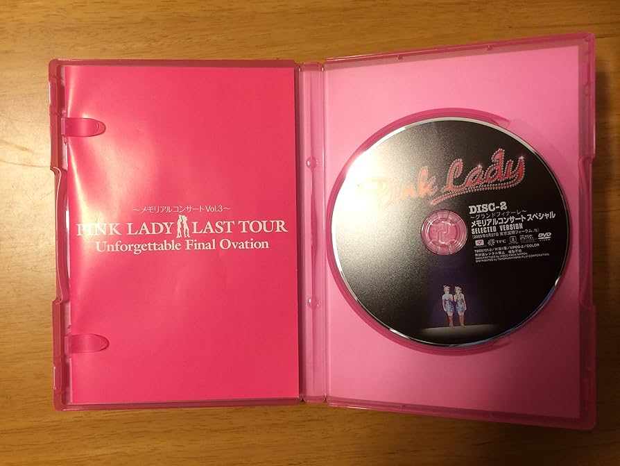 Amazon.co.jp: PINK LADY LAST TOUR Unforgettable Final Ovation 通常