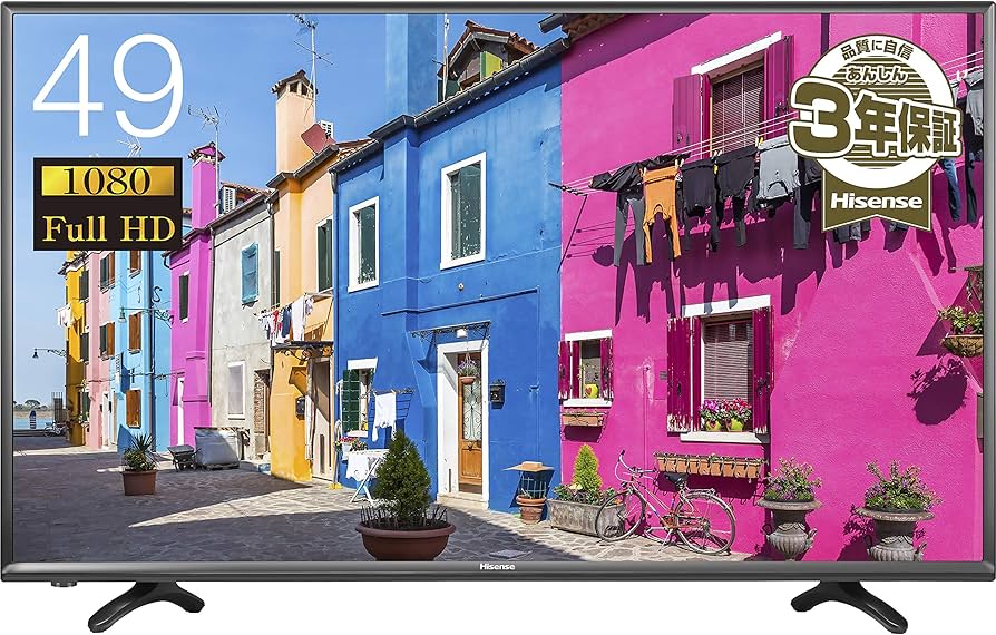 Amazon.co.jp: ハイセンス 49V型 液晶 テレビ HJ49K3121 フル