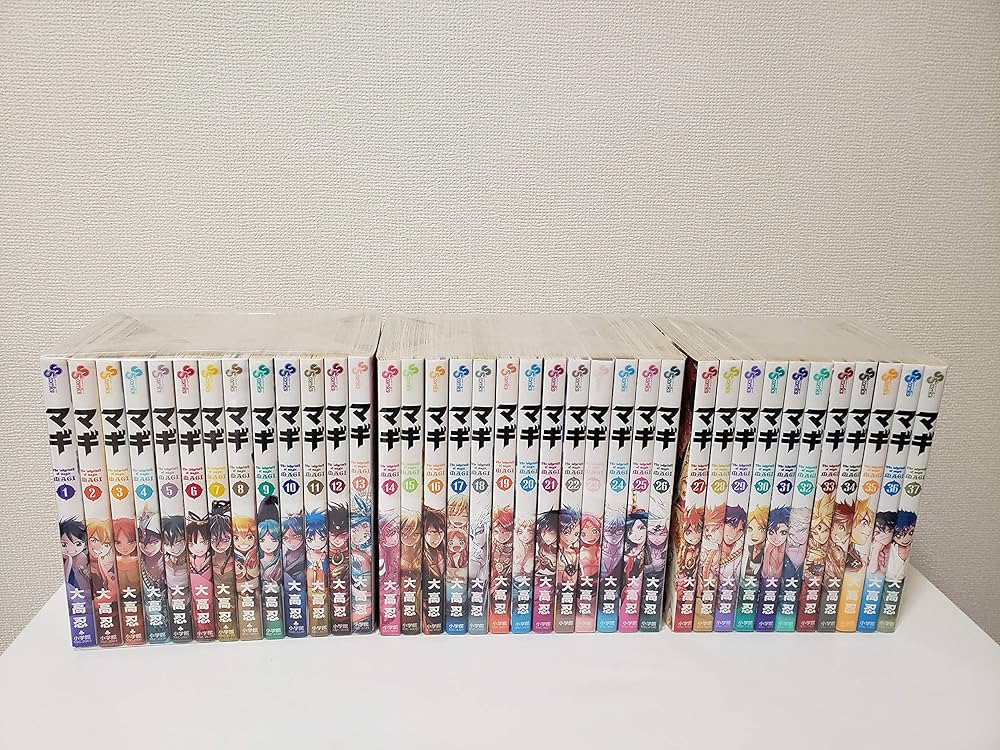Amazon.co.jp: 【コミック】マギ（全37巻） : 本