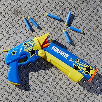 Amazon.com: Nerf Fortnite Half Tone Hero Dart Blaster : Toys & Games