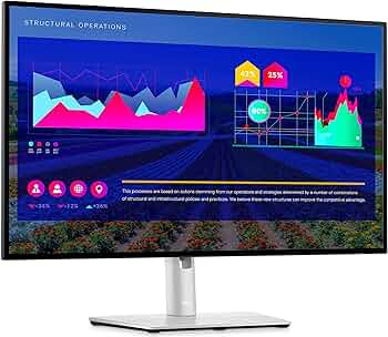 Amazon.com: Dell UltraSharp 27 Monitor (U2722D) 27-inch QHD with
