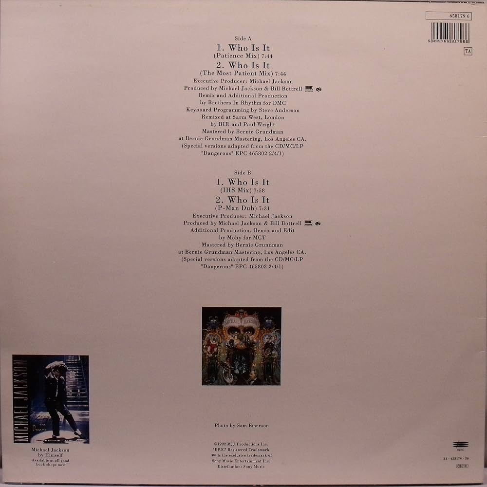 Amazon.com: MICHAEL JACKSON Who Is It 12