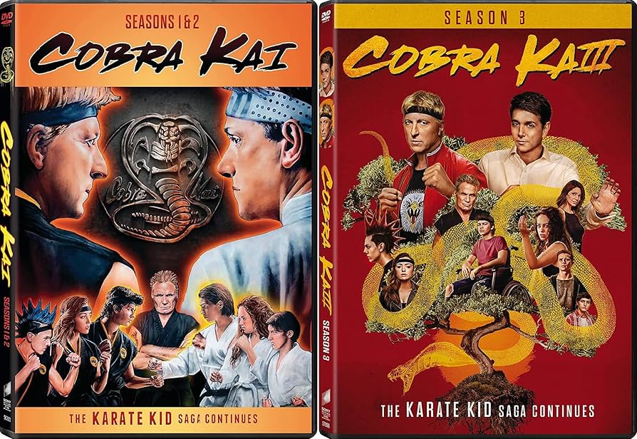 Amazon.com: Cobra Kai Seasons 1 & 2 / Cobra Kai Season 3 (Complete