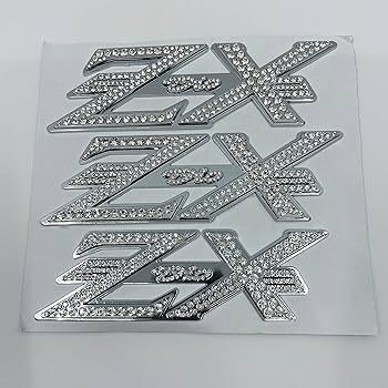 Amazon | ライブDio ZX AF35 立体 クリスタル エンブレム (シルバー