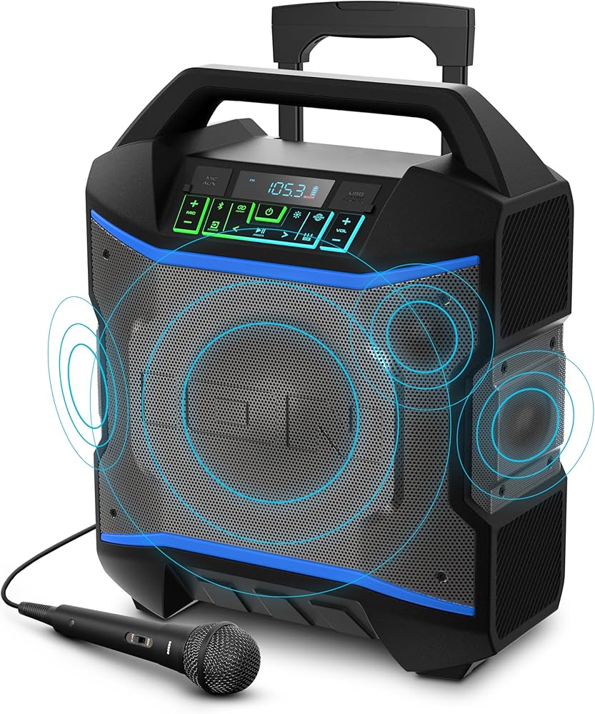 Amazon.com: ION Block Rocker - Portable Bluetooth Outdoor Party