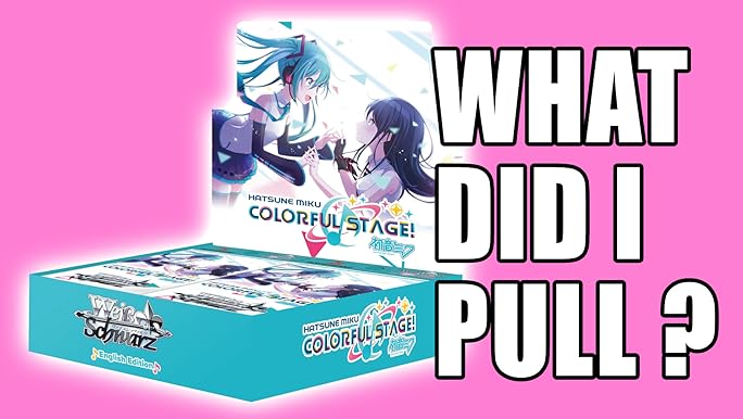 Amazon.com: Bushiroad Weiss Schwarz Booster Pack Project Sekai