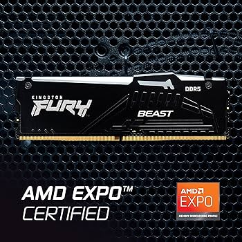 Kingston Fury Beast Black RGB EXPO 64GB (2x32GB) 6000MT/s DDR5