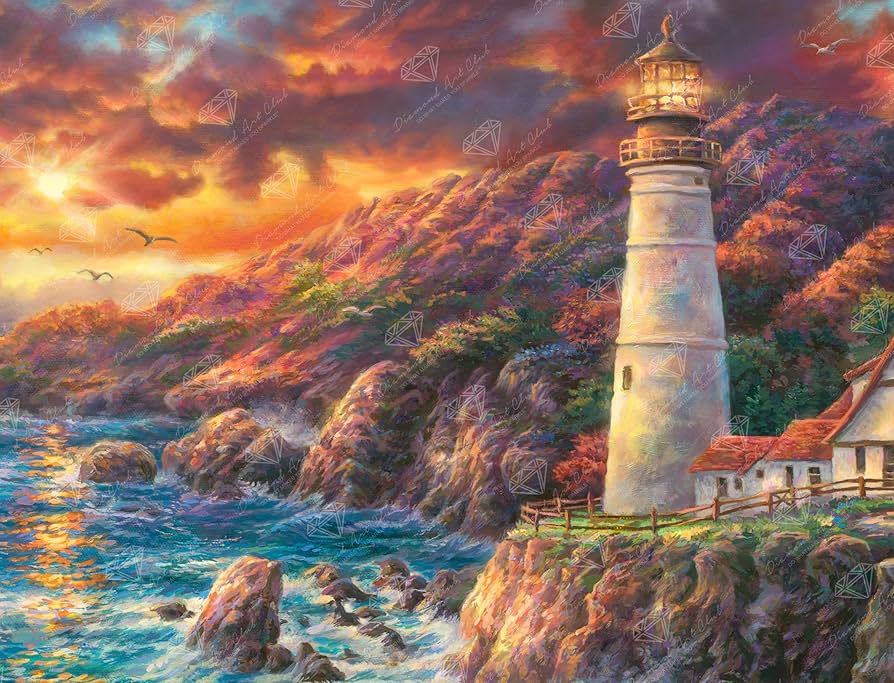 DIAMOND ART CLUB Apex of Fate Diamond Painting Kit, Fun DIY Crafts