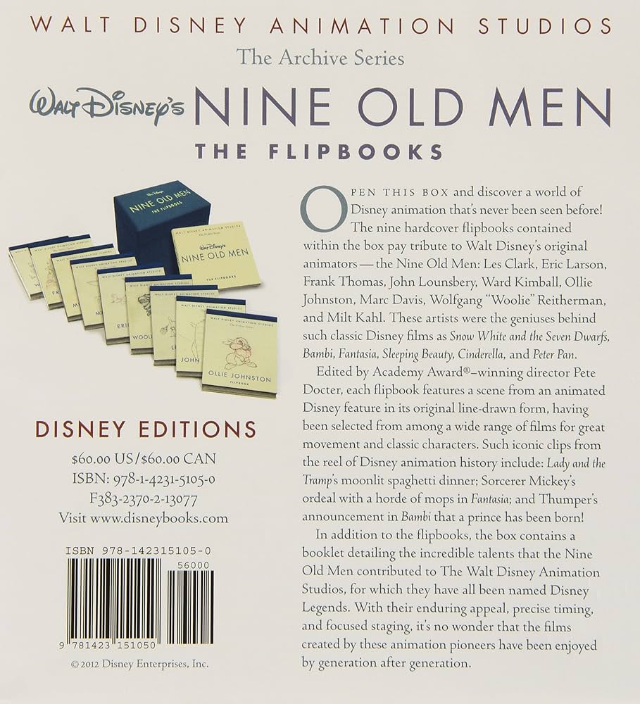 Walt Disney Animation Studios The Archive Series Walt Disney's