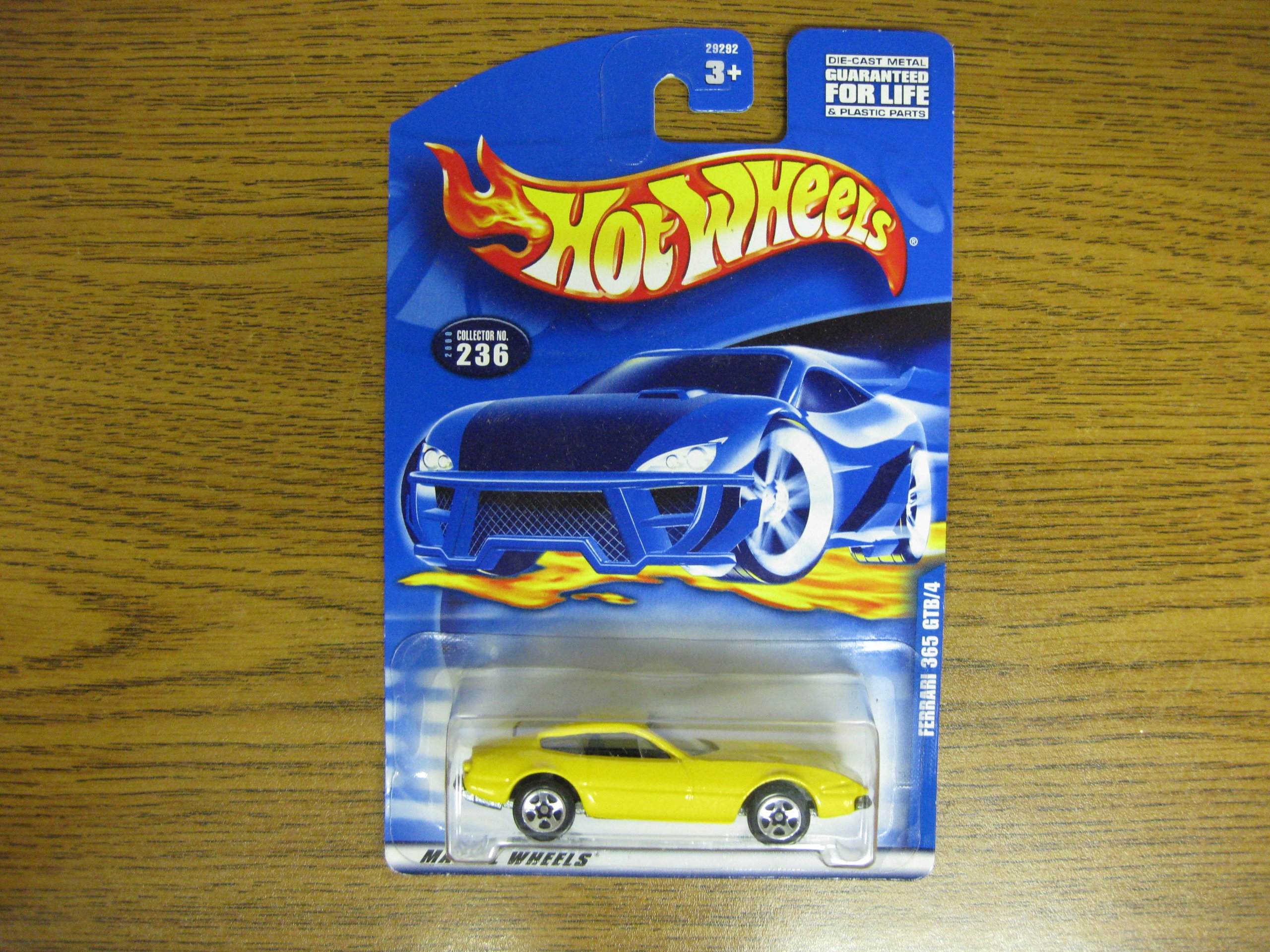 Amazon.com: Hot Wheels 2000 Collector No. 236 Ferrari 365 GTB/4