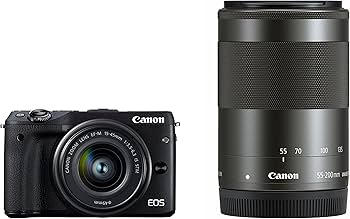 Amazon | Canon ミラーレス一眼カメラ EOS M3 ダブルズームキット