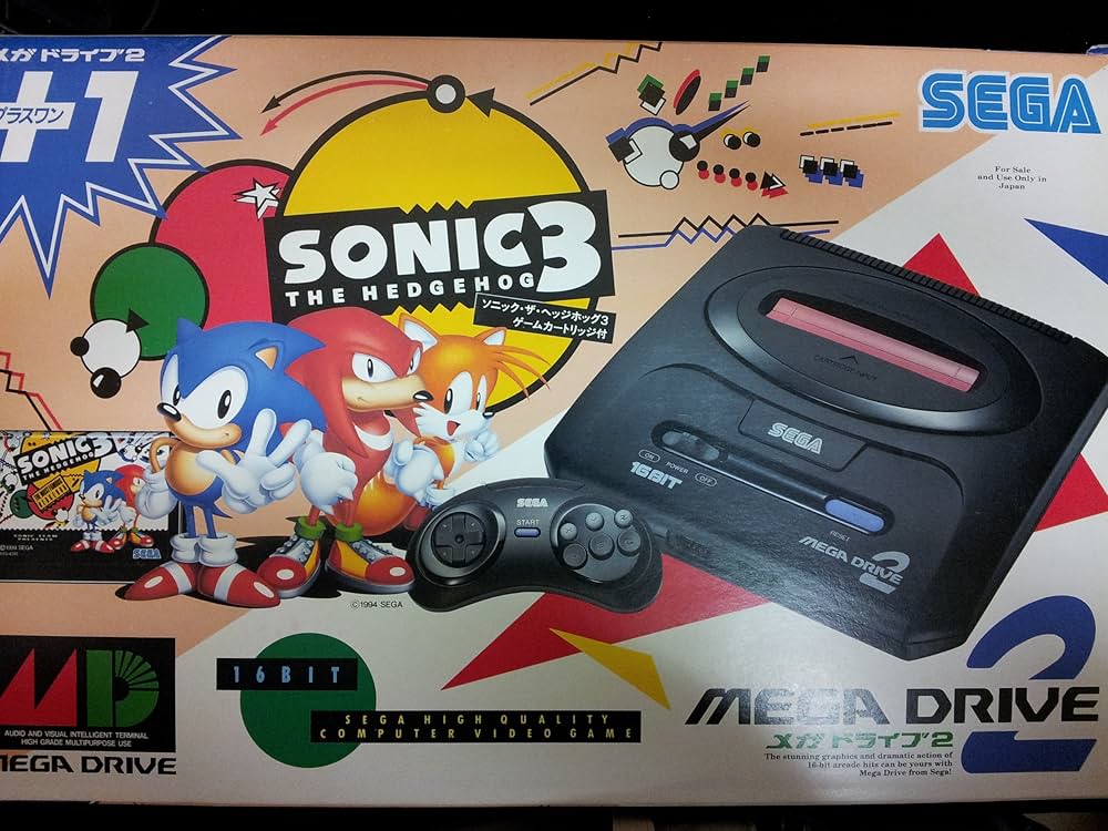 Amazon | メガドライブ2本体+ソニック3【メガドライブ】 | メガドライブ