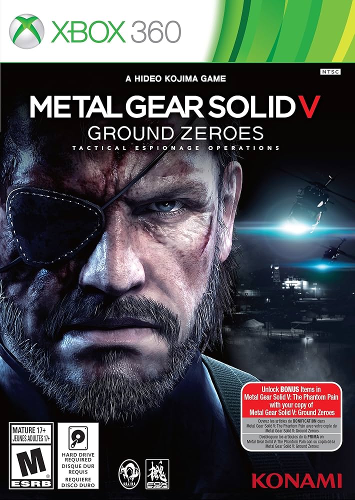 Amazon.com: Metal Gear Solid V: Ground Zeroes - Xbox 360 Standard