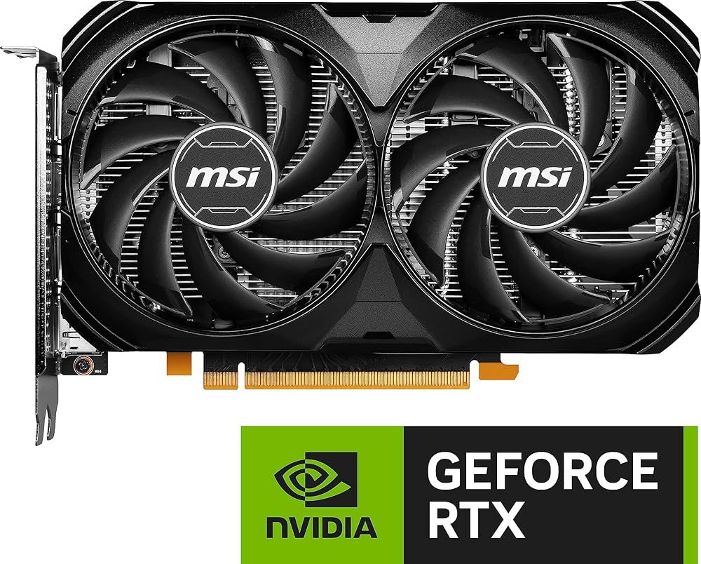 Amazon.co.jp: MSI GeForce RTX 4060 VENTUS 2X BLACK 8G OC Graphics
