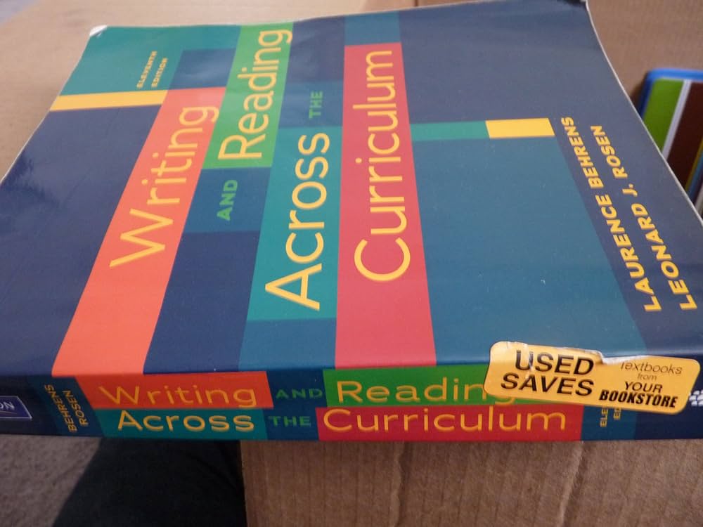 Amazon.com: Writing and Reading Across the Curriculum (11th