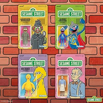 Amazon.co.jp: Super7 セサミストリート ミスターフーパー - 9.52cm