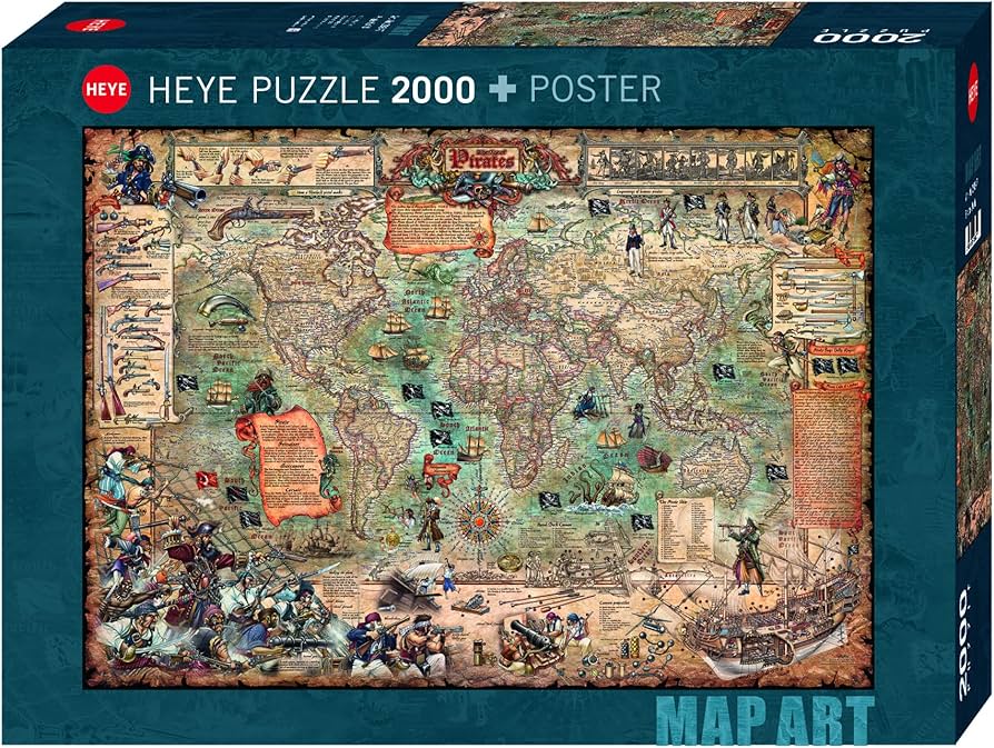 Amazon.com: HEYE 2000 Piece Puzzle Hay Puzzle 29847 Rajko Zigic