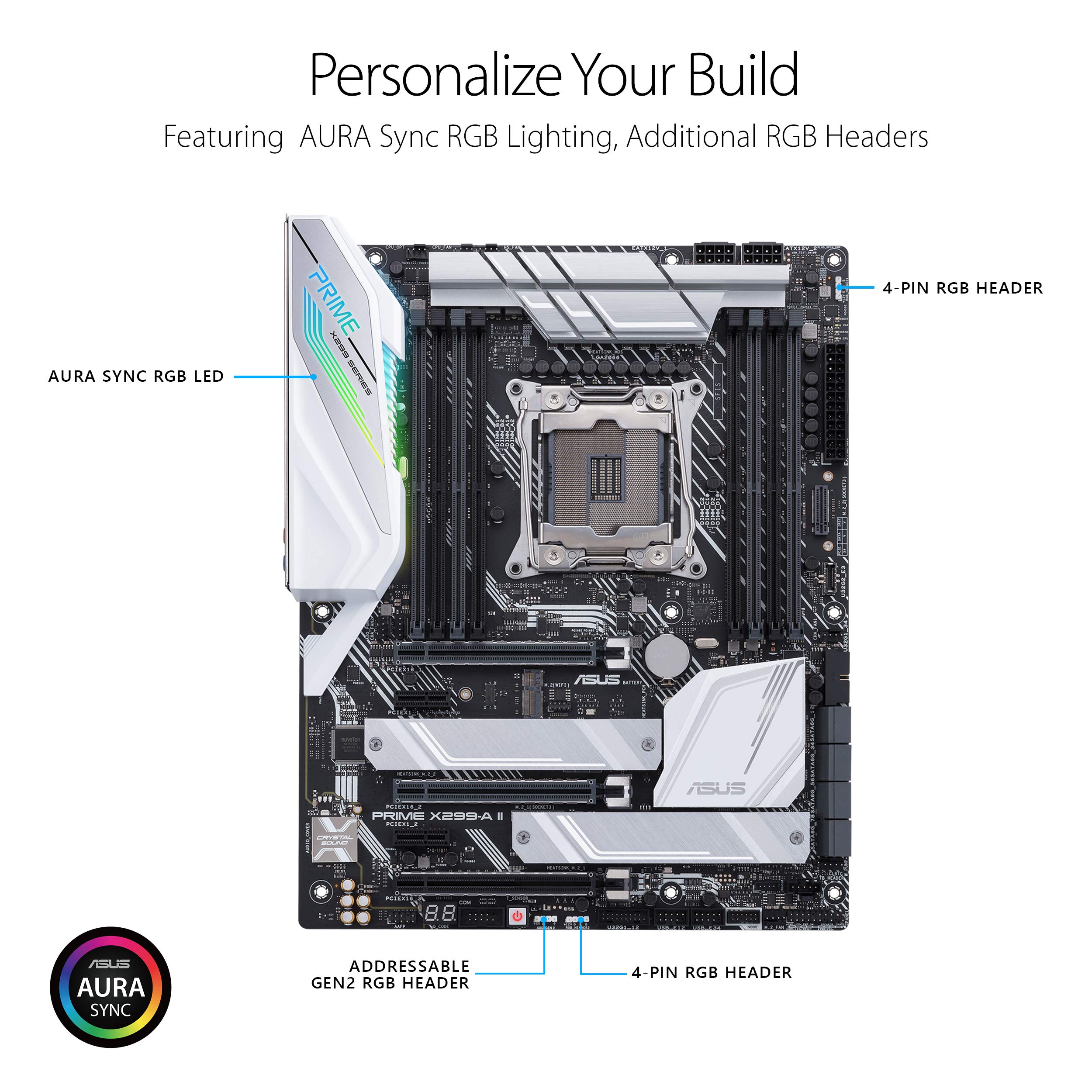 Amazon.co.jp: ASUS INTEL X299 搭載 LGA 2066 対応 マザーボード