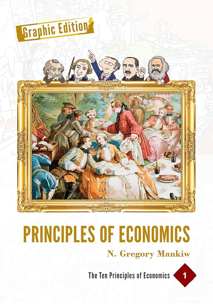 Amazon.co.jp: マンキュー Graphic Novel 英語版 Principles of