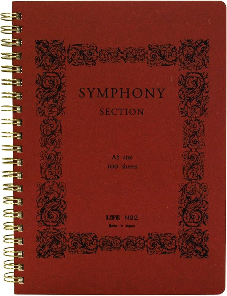 Amazon | ライフ シンフォニーノート 方眼 A5 N92 | ノート | 文房具