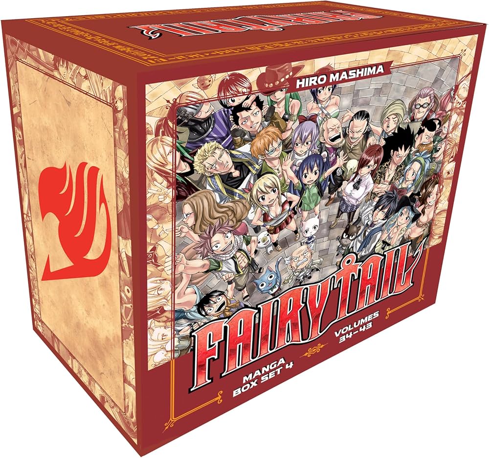 Amazon.com: FAIRY TAIL Manga Box Set 4: 9781646510405: Mashima