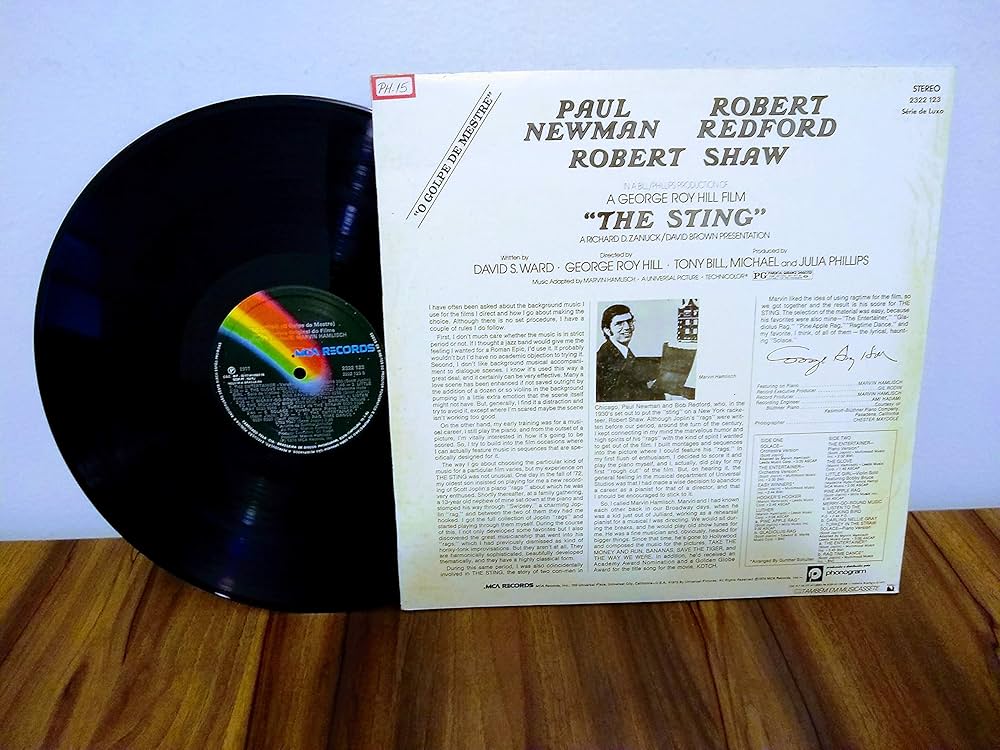 Amazon.co.jp: The sting (soundtrack) / Vinyl record [Vinyl-LP