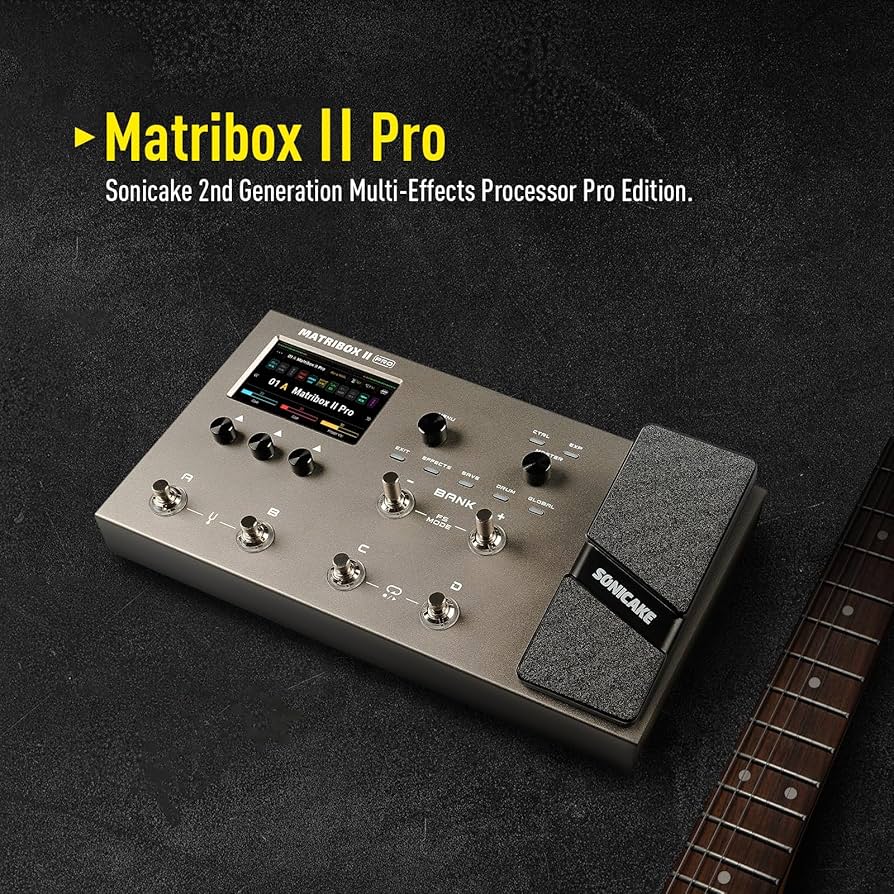 Amazon.com: SONICAKE Matribox II Pro - Multi Effects Guitar Pedal