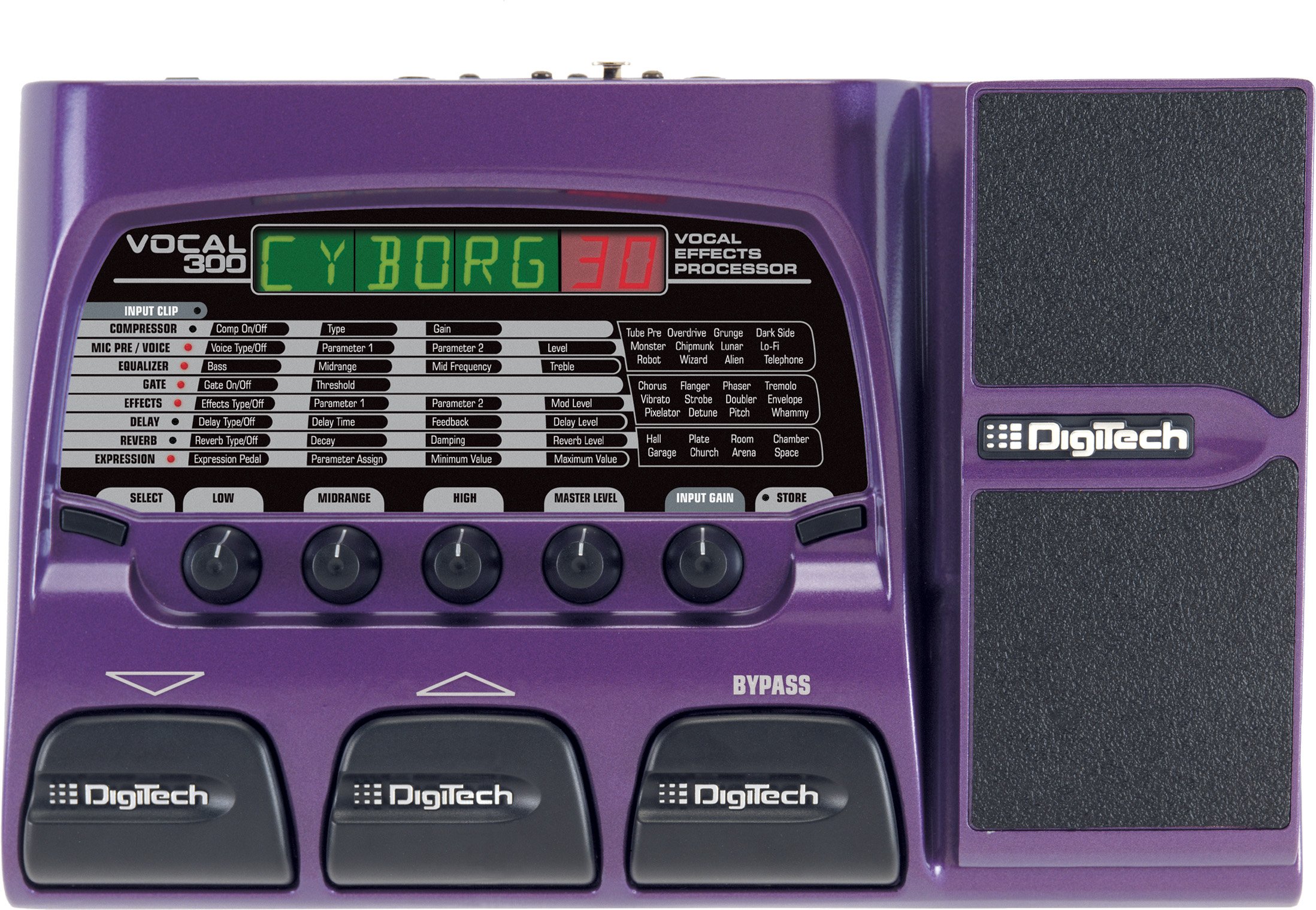 Amazon.com: DigiTech Vocal 300 Vocal Multi-Effects Processor