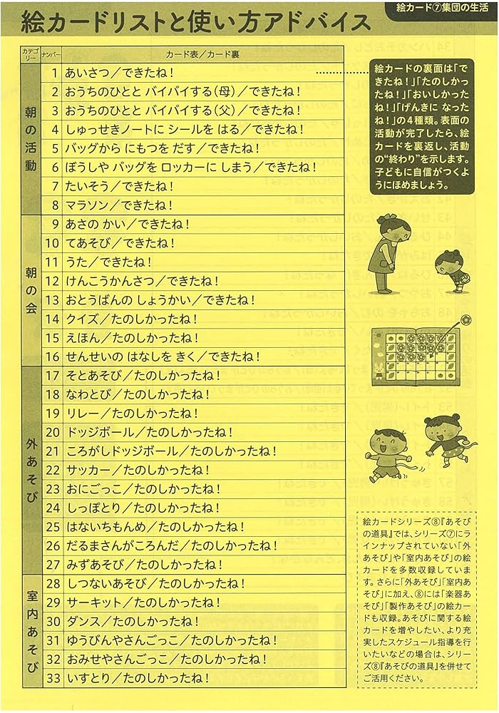 発達支援 新版 絵カード⑦集団の生活 (PriPriパレット支援ツール