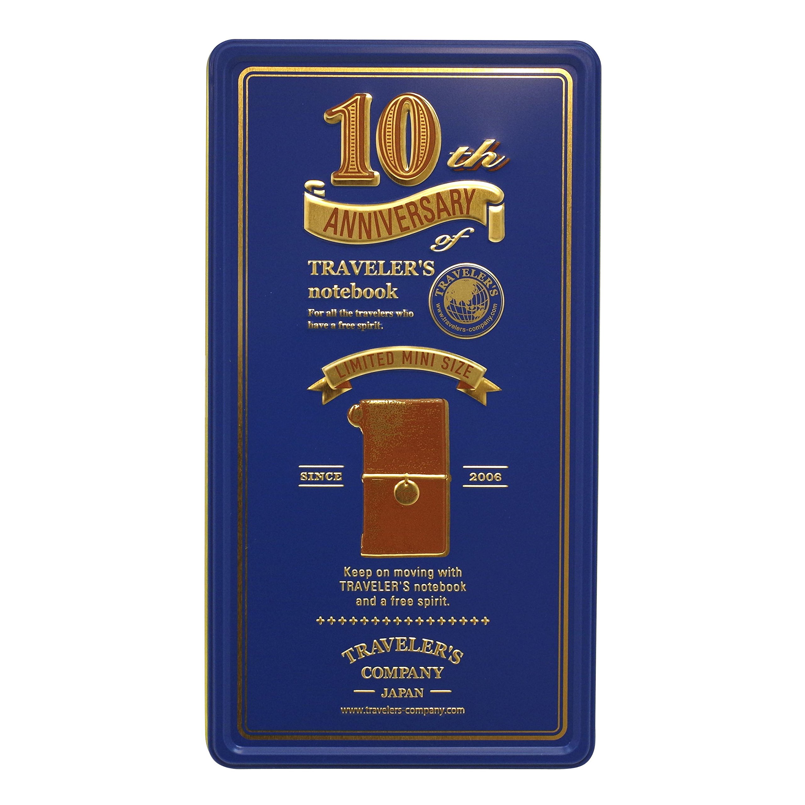 Amazon.co.jp: トラベラーズノート Traveler's notebook 10周年缶