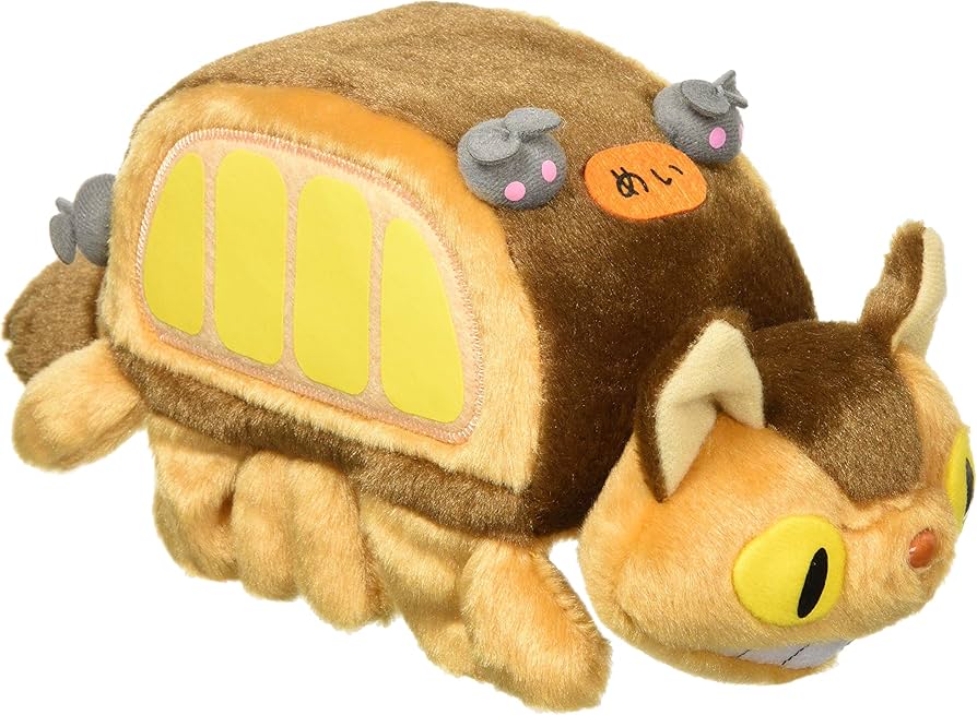 Amazon.co.jp: サンアロー となりのトトロ ネコバス GO ぬいぐるみ