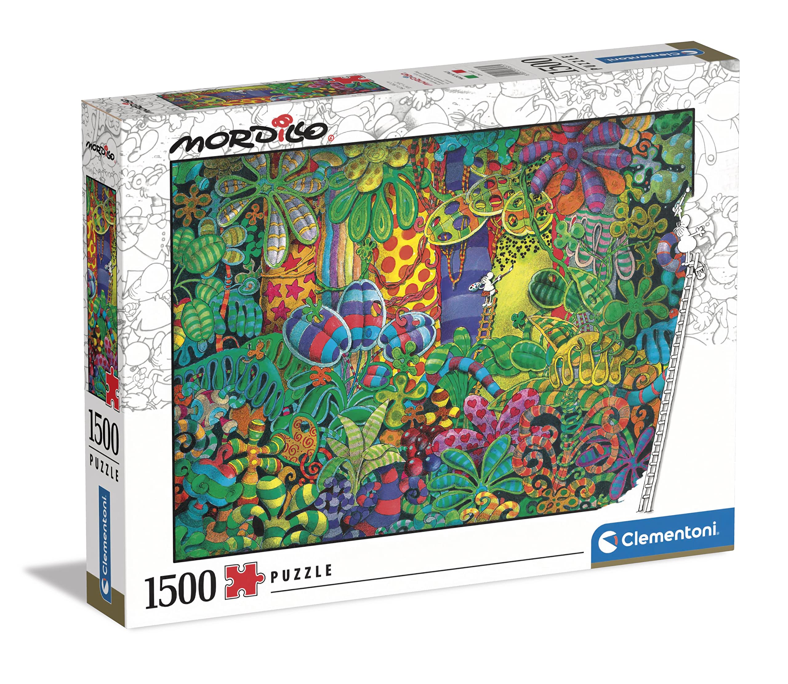 Amazon.com: Clementoni - 31657 - Puzzle Mordillo - Jigsaw Puzzle