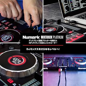 Amazon.co.jp: Numark 4デッキDJコントローラー Serato DJ Intro付き