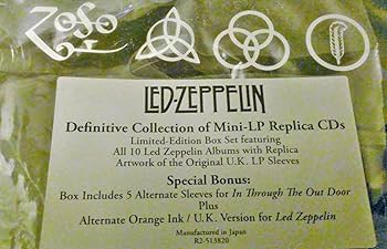 Amazon.co.jp: デフィニティヴ・ボックスセット(紙ジャケットボックス