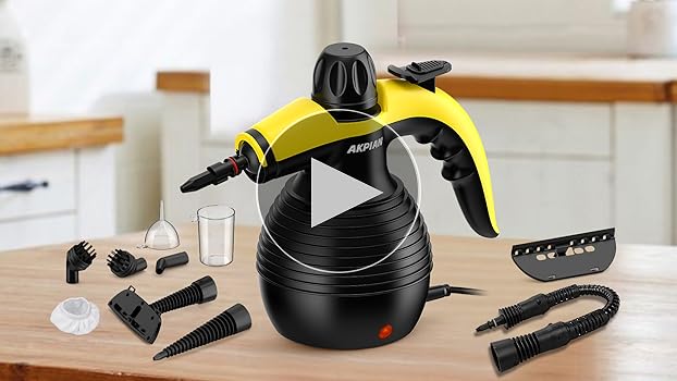 Amazon | AKPIANスチームクリーナー、スチームクリーナー ハンディ、10