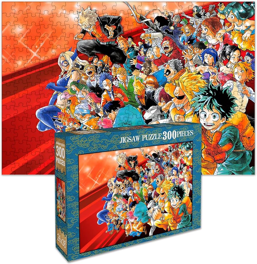 Amazon.co.jp: ヒロアカ パズル 300ピースオールマイト 麗日お茶子 爆