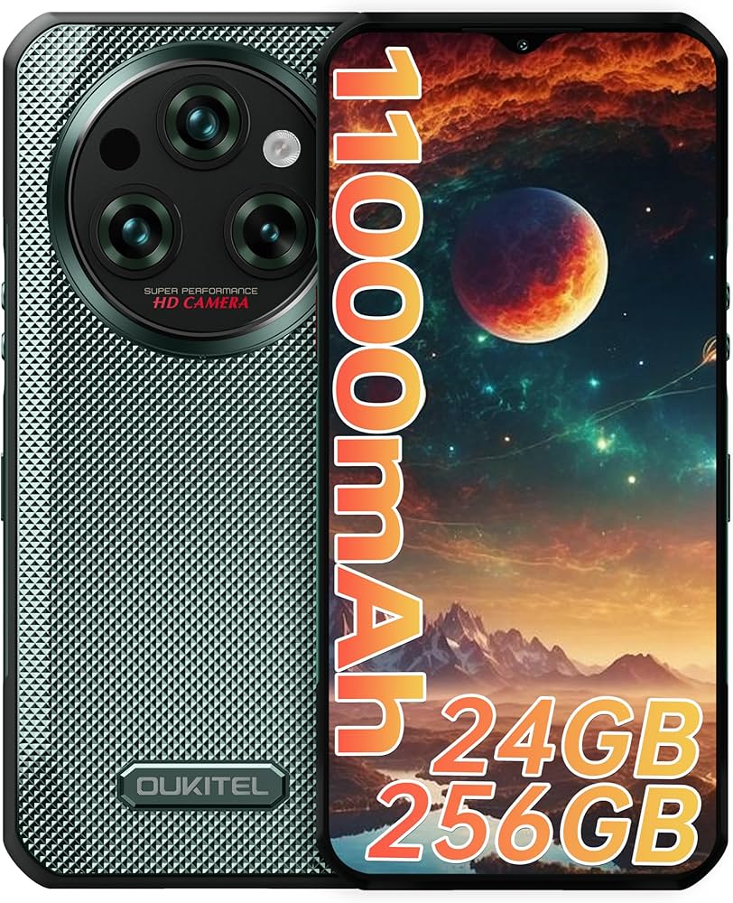 Amazon | OUKITEL WP35S タフネススマホ simフリー、24GB|256GB|1TB