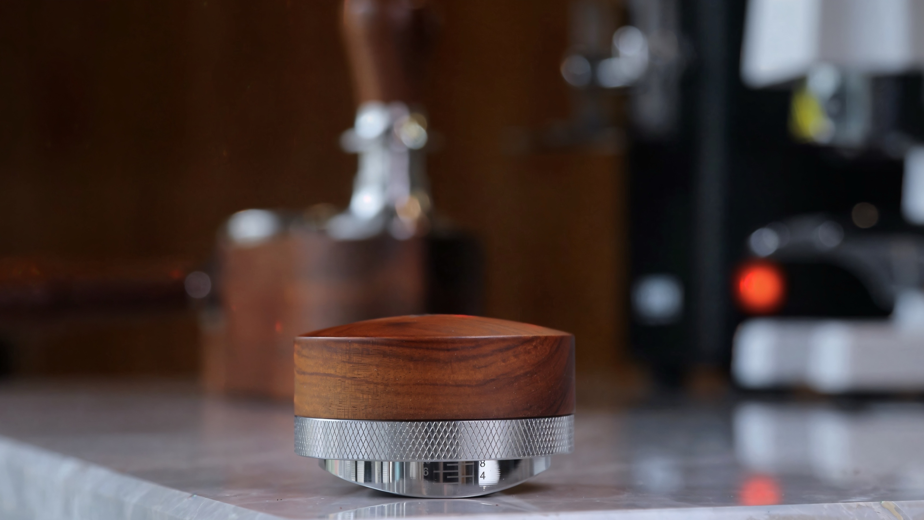 Amazon.com: KNODOS 54mm Espresso Distribution Tool Rosewood