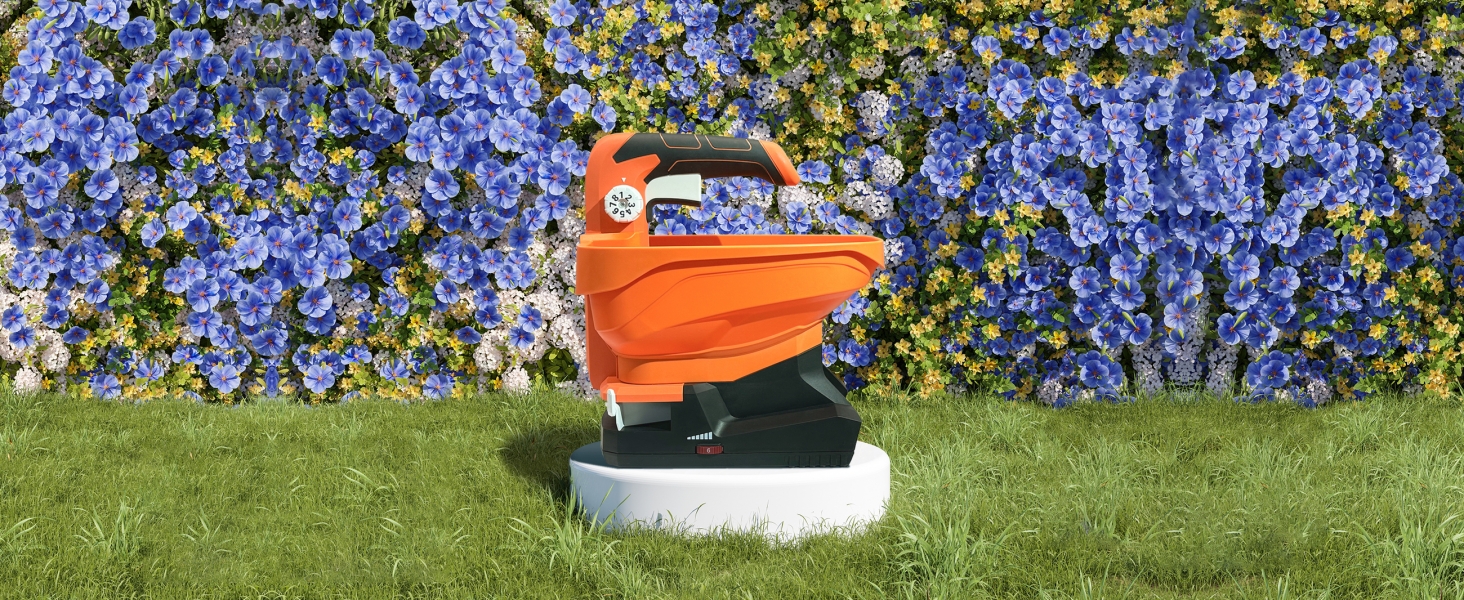 Amazon.com : nichro Handheld Electric Salt & Seed Spreader, Type-C