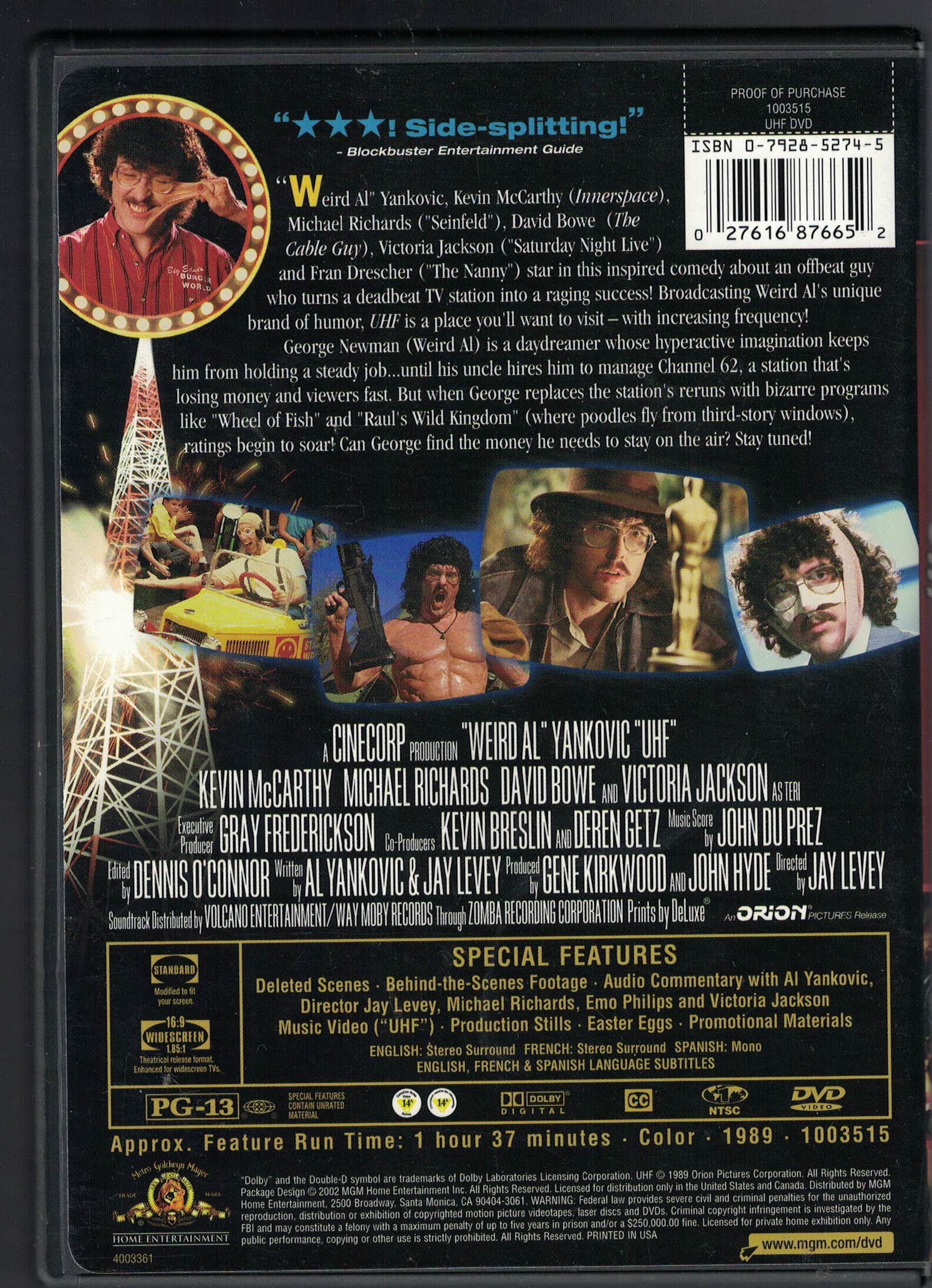 Amazon | UHF | MGM | VHS一体型DVDレコーダー