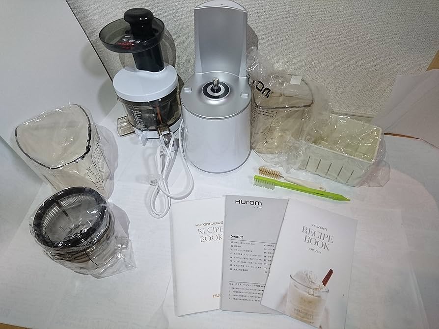 Amazon | ヒューロム スロージューサー HUROM H26-WS17(ホワイト