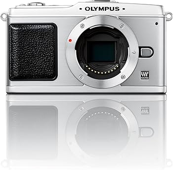 Amazon | OLYMPUS ミラーレス一眼 E-P1 ボディ シルバー E-P1 BODY-SLV