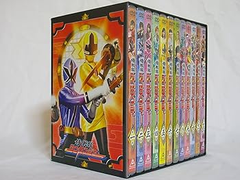 Amazon.co.jp: スーパー戦隊シリーズ 侍戦隊シンケンジャー DVD全12巻