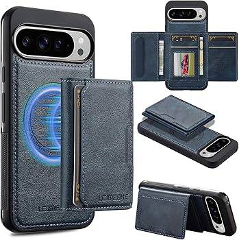 Amazon.com: HXY Wallet Case for Google Pixel 10/Google Pixel 10
