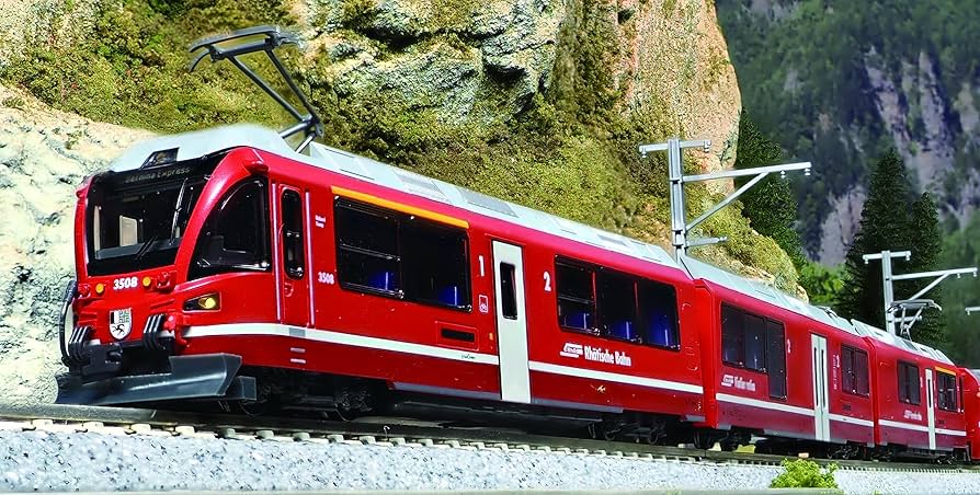 Amazon.com: Kato N-Gauge Rhaetian Railway ABe8/12 Allegra [10-1273